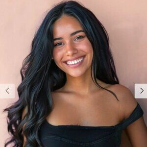 Open Box Irresistible Me Real Human Hair Clip in Extensions Jet Black 28in BN